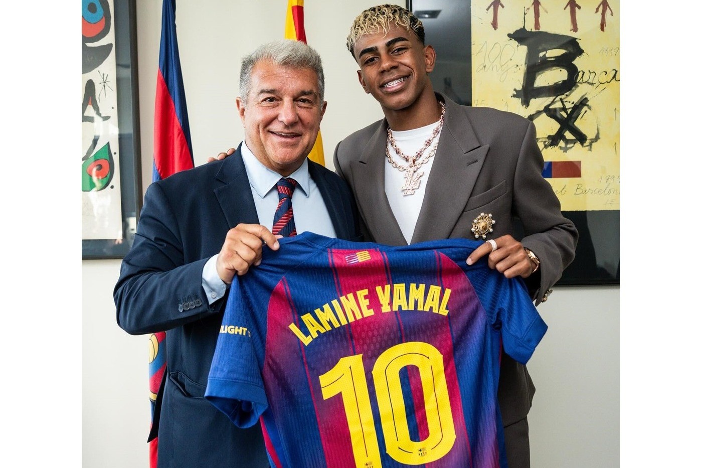 Barselonadan Lamine Yamala rekord müqavilə!