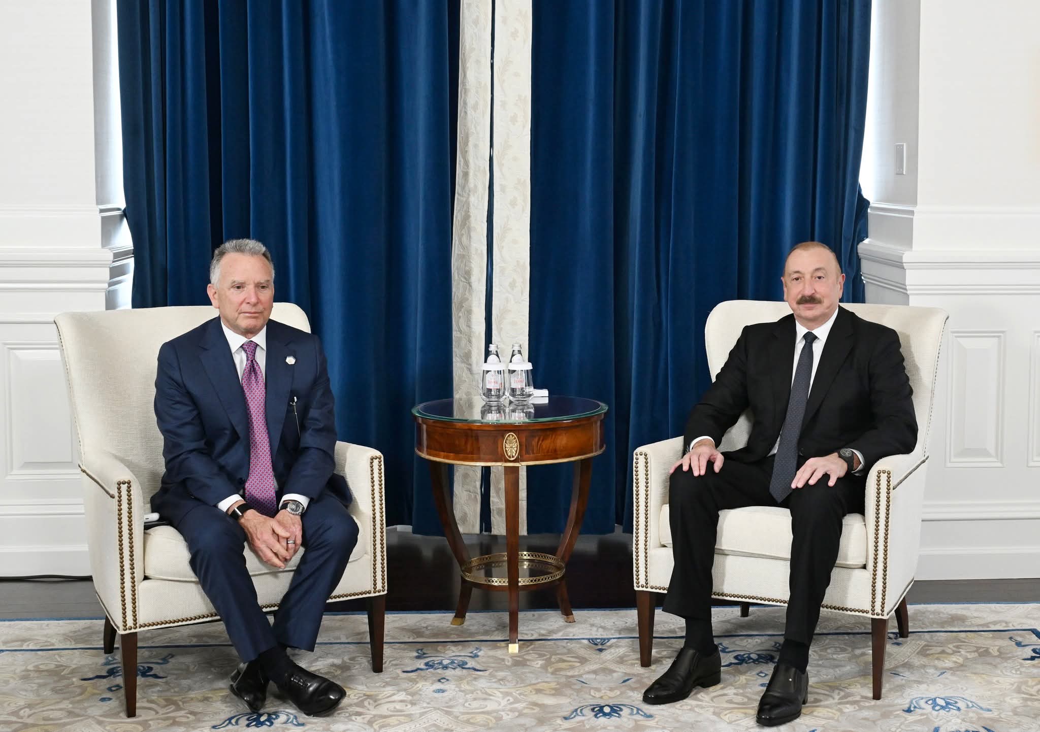 İlham Əliyev və ABŞ Prezidentinin xüsusi elçisi arasında görüş, SOCAR və ExxonMobil arasında əməkdaşlıq memorandumu imzalanıb