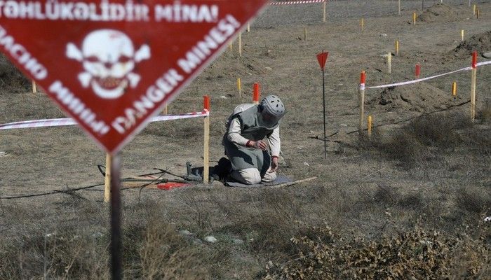 Ötən həftə 1291 hektar ərazi minalardan təmizlənib