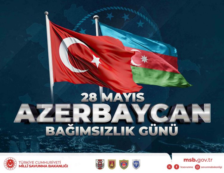 Türkiyə Milli Müdafiə Nazirliyi Azərbaycanı təbrik edib